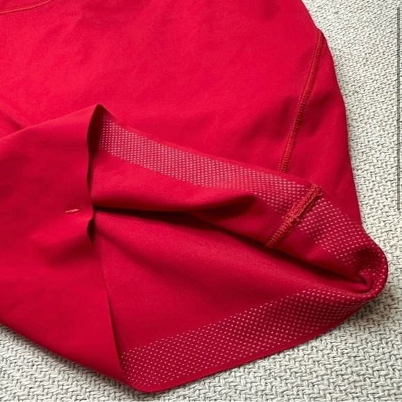 Lululemon Base Pace High Rise Shorts Dark Red 12 NWOT Rare - Picture 4 of 5